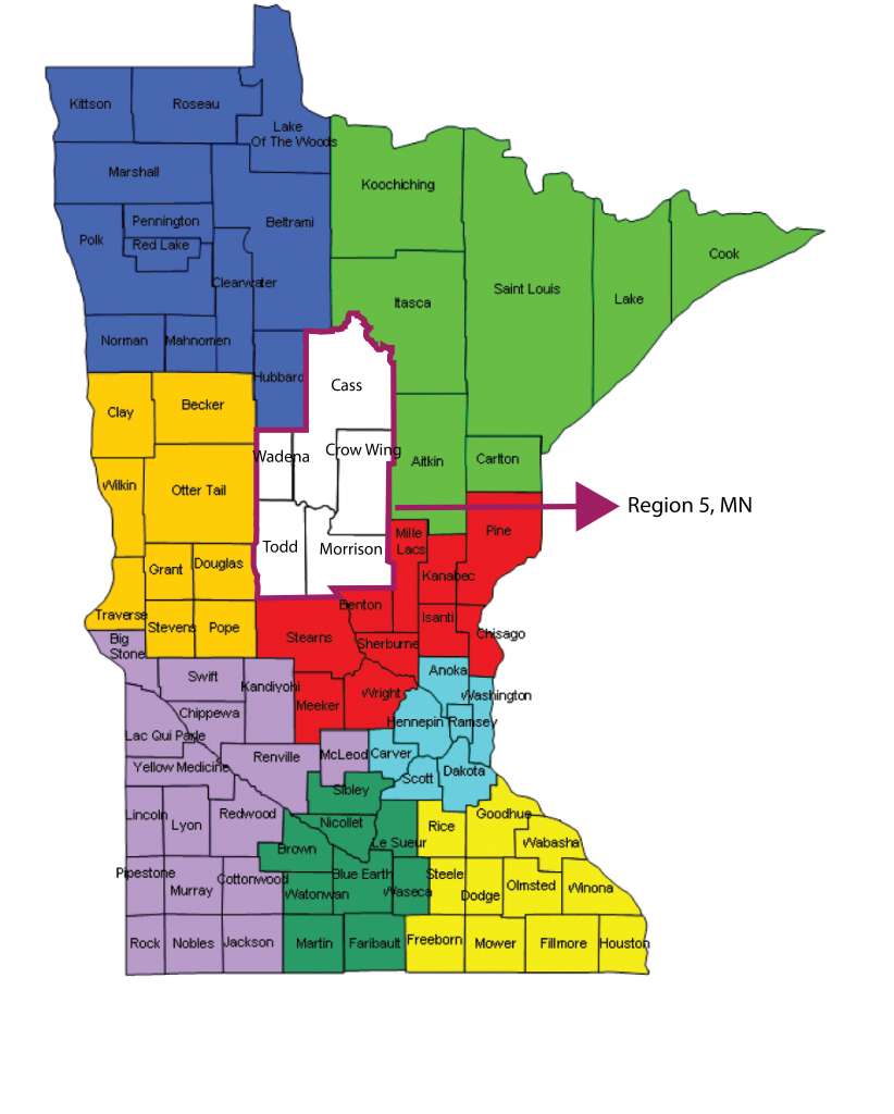 Region 5_Outline Map | Growing Food Connections